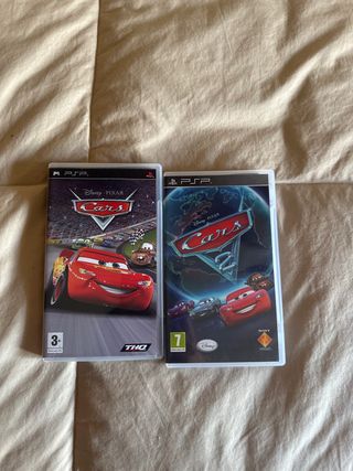 Pack 2 Juegos Disney Pixar Cars PSP
