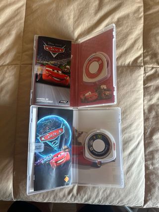 Pack 2 Juegos Disney Pixar Cars PSP