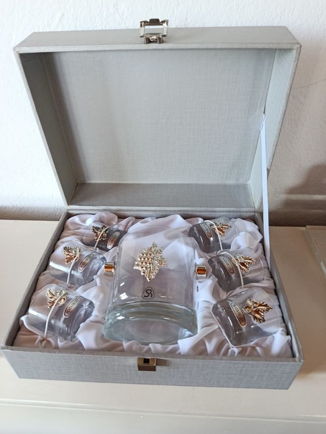 Conjunto vasos y cubitera Xupito