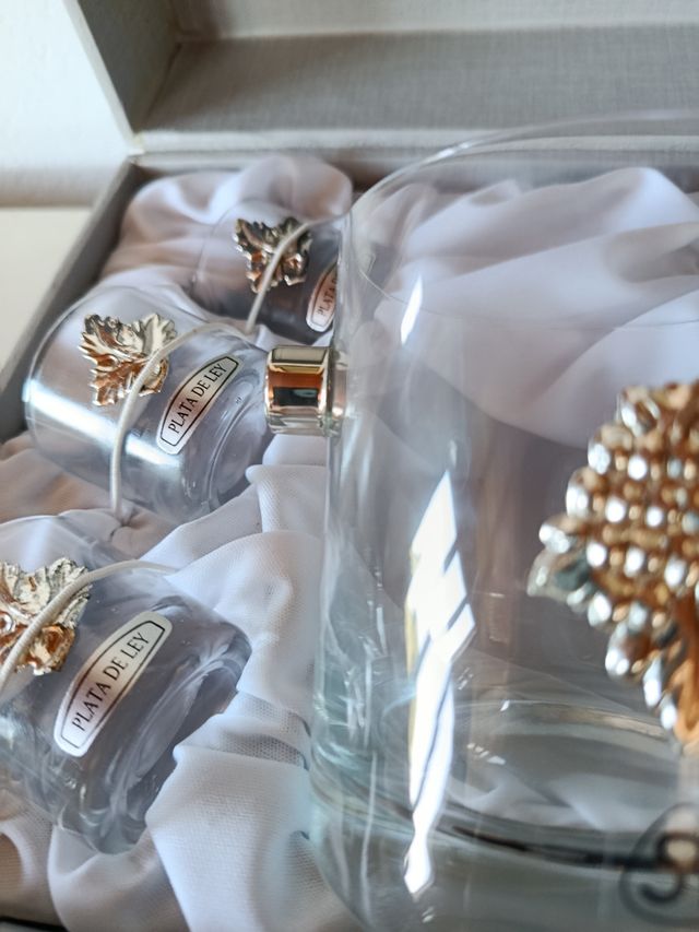 Conjunto vasos y cubitera Xupito