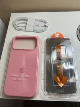 Custodia in silicone per iPhone 17 Pro Max