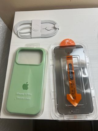 Custodia in silicone per iPhone 17 Pro Max