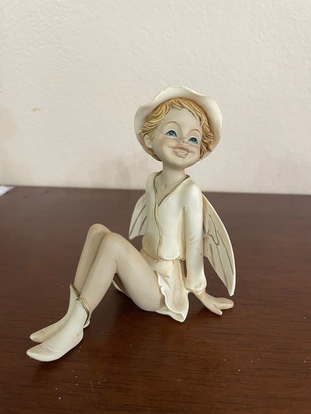 Fatina dei fiori in resina