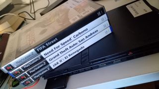 Consola PlayStation 2 Negra sin juegos 