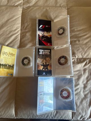 Pack 4 Juegos PSP: Harry Potter, F1 2009, Brothers