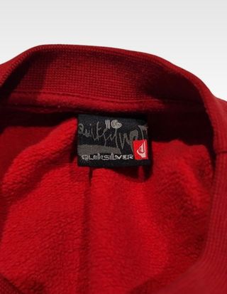 Sudadera Quiksilver Roja