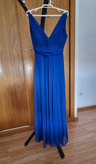 Vestido de fiesta azul