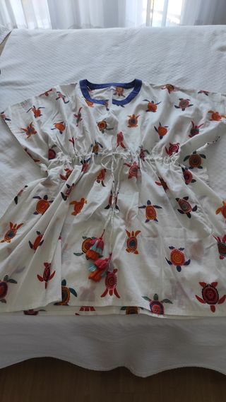 Vestido Pareo Tortugas Marinas