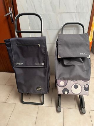 Dos carros de compra ROLSER y CARM