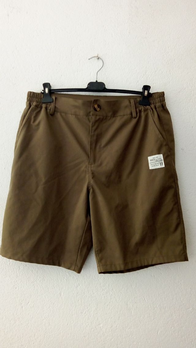 Calções Boris Bidjan Saberi Caqui XXL