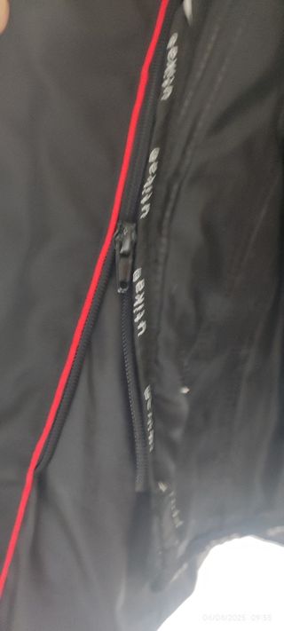 Chaqueta de Moto Negra