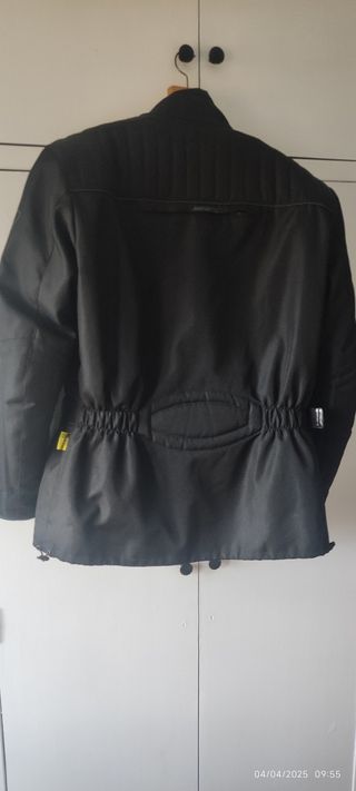 Chaqueta de Moto Negra