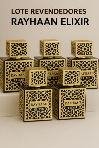 Lote Rayhaan Elixir Perfumes para Revendedores