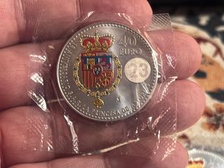1 Moneda Plata 40 Euros Infanta Leonor 2023