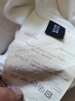 Pantalones Armani Collezioni Talla 50 de hombre 