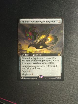 Magic Carta Rocket-Powered Goblin Glider