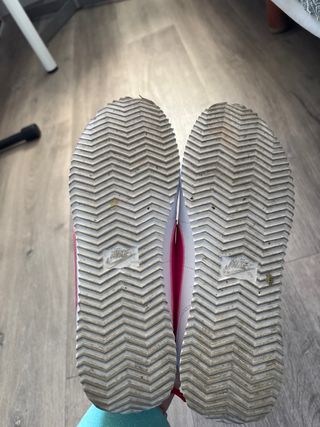 Zapatillas Nike Blancas y Rosas