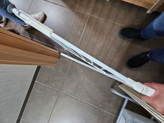 Barrera de seguridad blanca