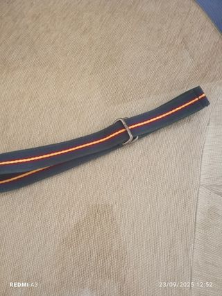 Cinturón infantil a rayas