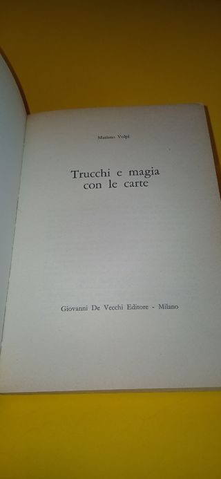 Trucchi e Magia con le Carte - Mariano Volpi