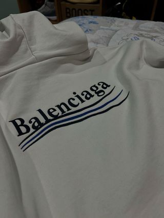 Felpa Balenciaga Originale Bianca