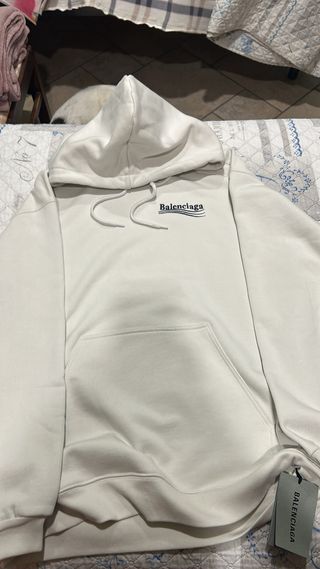 Felpa Balenciaga Originale Bianca