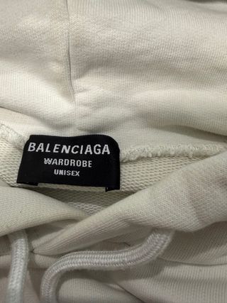 Felpa Balenciaga Originale Bianca