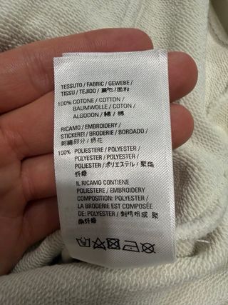 Felpa Balenciaga Originale Bianca