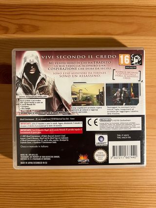 Assassin's Creed II Discovery Nintendo DS ITA