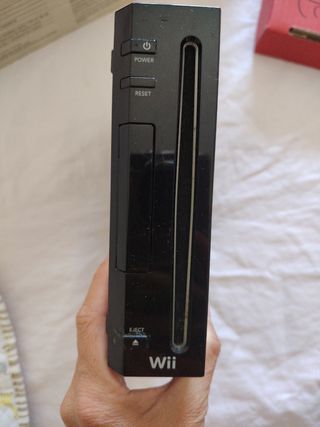 Consola Nintendo Wii Negra con Volante