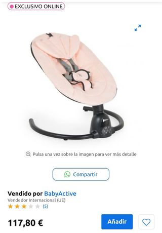 Hamaca Eléctrica para Bebés