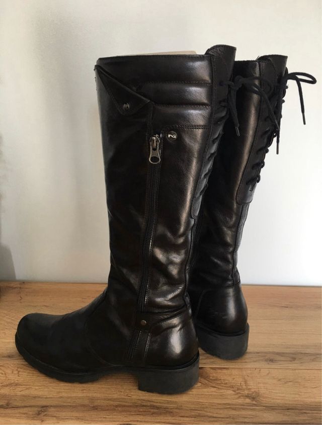 Botas NeroGiardini Negras Mujer