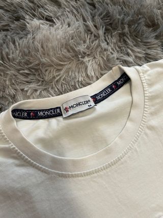 Maglia Moncler bianca Uomo
