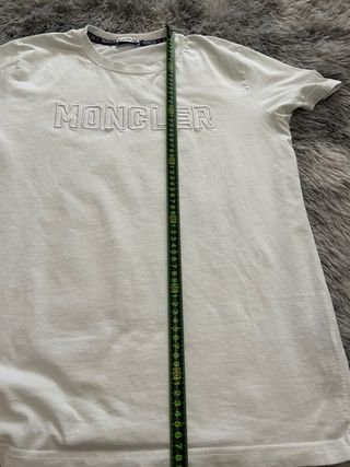 Maglia Moncler bianca Uomo