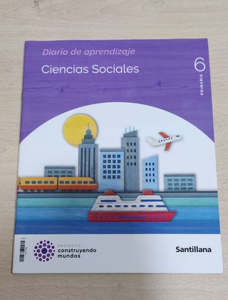 Libros y cuadernillos de 6 de primaria. 

