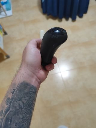 Pomo de cambios negro