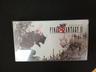 Final Fantasy VI Super Famicom Japonés