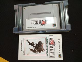 Final Fantasy VI Super Famicom Japonés