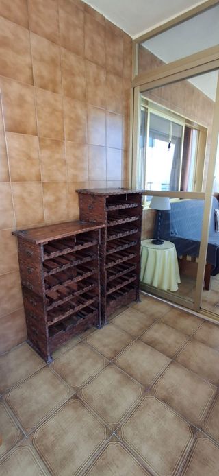 Botellero de madera