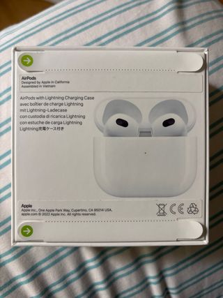 Apple AirPods 3ª Gen Blancos Nuevo