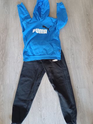 Chándal Puma Azul Talla 11-12 Años