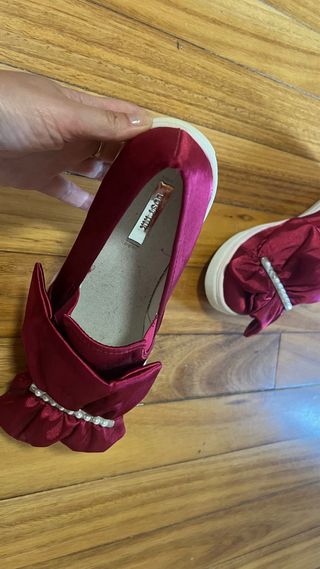 Mocasines Lost Ink Rojo Talla 38