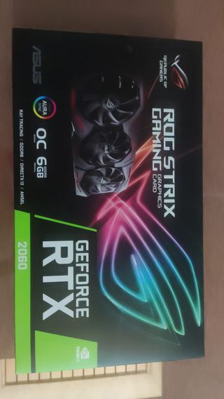 Tarjeta Gráfica ASUS ROG Strix RTX 2060 OC 6GB