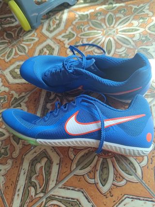 Zapatillas Atletismo Nike Azul Talla 40.5