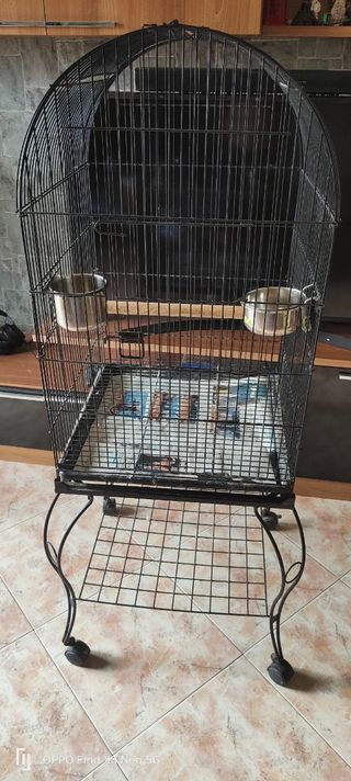 Jaula grande para loro