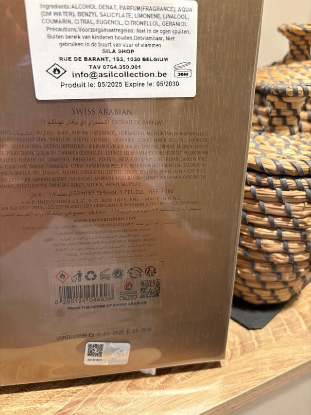 Swiss Arabian Tobacco 01  Parfum