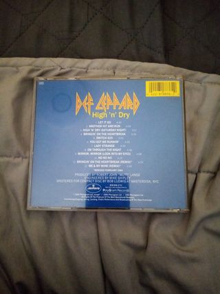 CD Def Leppard High 'n' Dry Hard Rock