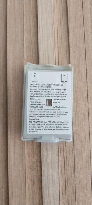 Tapa Batería Blanca Mando Xbox 360