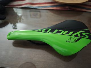 Sillín de bicicleta Syncros verde, XR