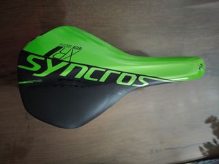 Sillín de bicicleta Syncros verde, XR